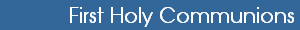 First Holy Communions