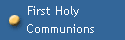 First Holy
Communions